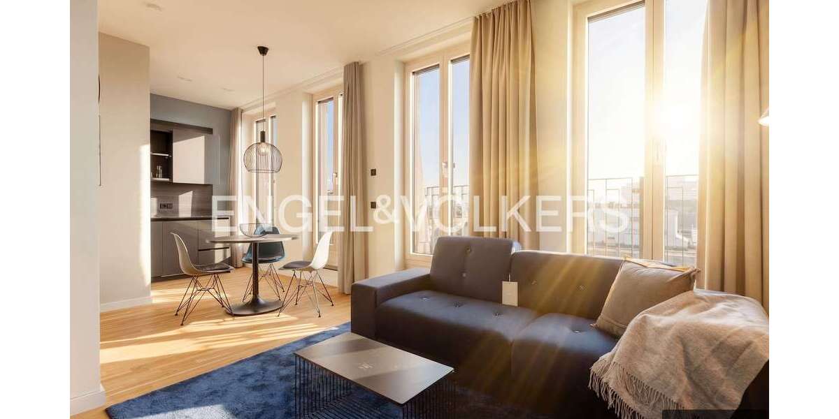 Etagenwohnung Frankfurt Innenstadt 1 - 2 Zimmer, 45 m&sup2;, 1.445&euro; | Angebot:26488825