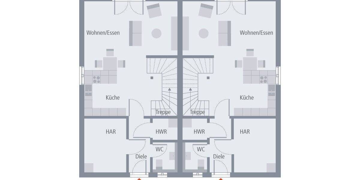 Doppelhaushälfte Seeheim-Jugenheim Seeheim - 5 Zimmer, 162 m&sup2;, 640.000&euro; | Angebot:25674131