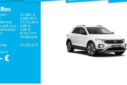 VW T-Roc 17.300 km 21.380 &euro; Frankfurt 60326