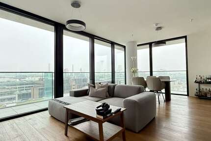 Wohnung zum Mieten in Frankfurt am Main Gutleutviertel 1.670 € 62.6 m² 2 zimmer