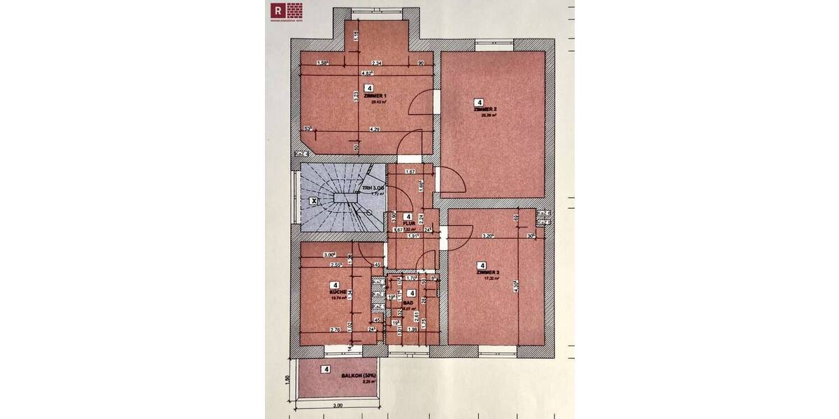 Etagenwohnung Frankfurt am Main Nordend-West - 3 Zimmer, 85 m&sup2;, 1.850&euro; | Angebot:25940620
