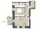 Etagenwohnung Heppenheim - 2 Zimmer, 67 m&sup2;, 349.500&euro; | Angebot:25701625