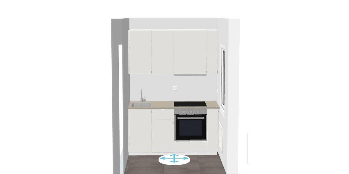 Etagenwohnung Frankfurt am Main Ostend - 1 Zimmer, 32 m&sup2;, 1.165&euro; | Angebot:26287926