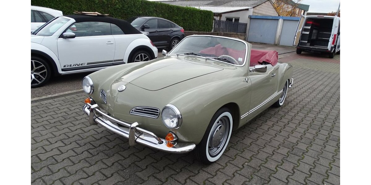 VW Karmann Ghia Cabrio vollständig restauriert 1.200 km 63.900 € Rodgau 63110
