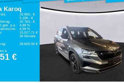 Skoda Karoq 106.560 km 25.980 &euro; Neu-Isenburg 63263