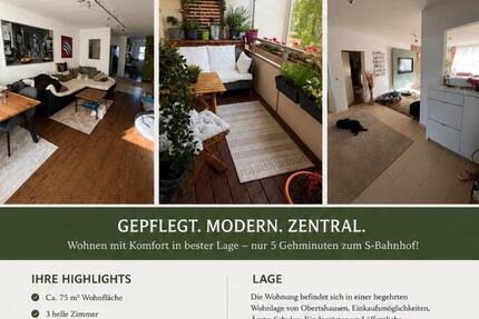 Wohnung Obertshausen - 3 Zimmer, 74 m&sup2;, 299.000&euro; | Angebot:27143219