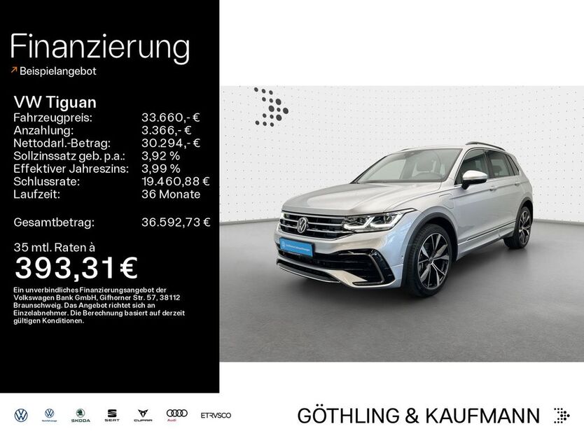 VW Tiguan 43.224 km 33.660 € Hofheim 65719