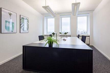 Rivvers Offenbach - Flexible Arbeitsplätze und Büros mit Skylineview - All-in-Miete zimmer