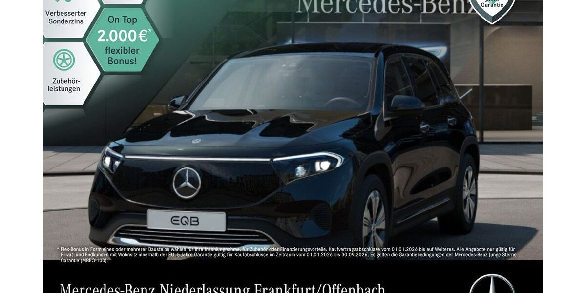 Mercedes-Benz EQB 11.890 km 37.980 &euro; Frankfurt 60599