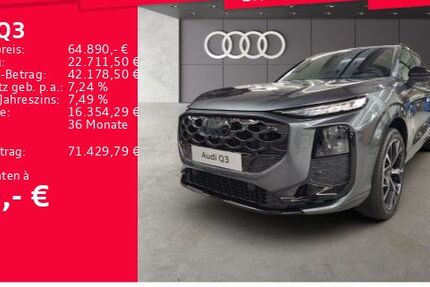Audi Q3 9.900 km 64.890 &euro; Frankfurt am Main 60314