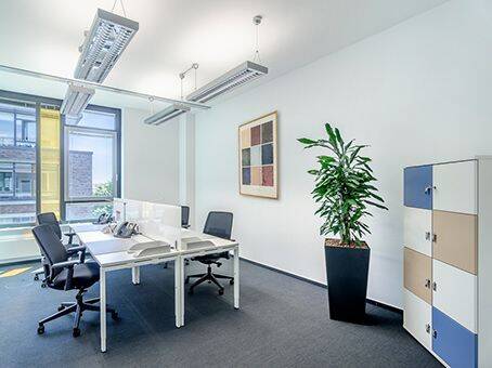 Exemplarischer Büroraum im beliebten Ostend - All-in-Miete