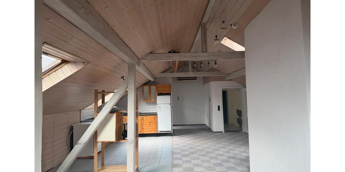 Dachgeschoßwohnung Alsbach-Hähnlein Hähnlein - 1 Zimmer, 80 m&sup2;, 1.050&euro; | Angebot:26382687