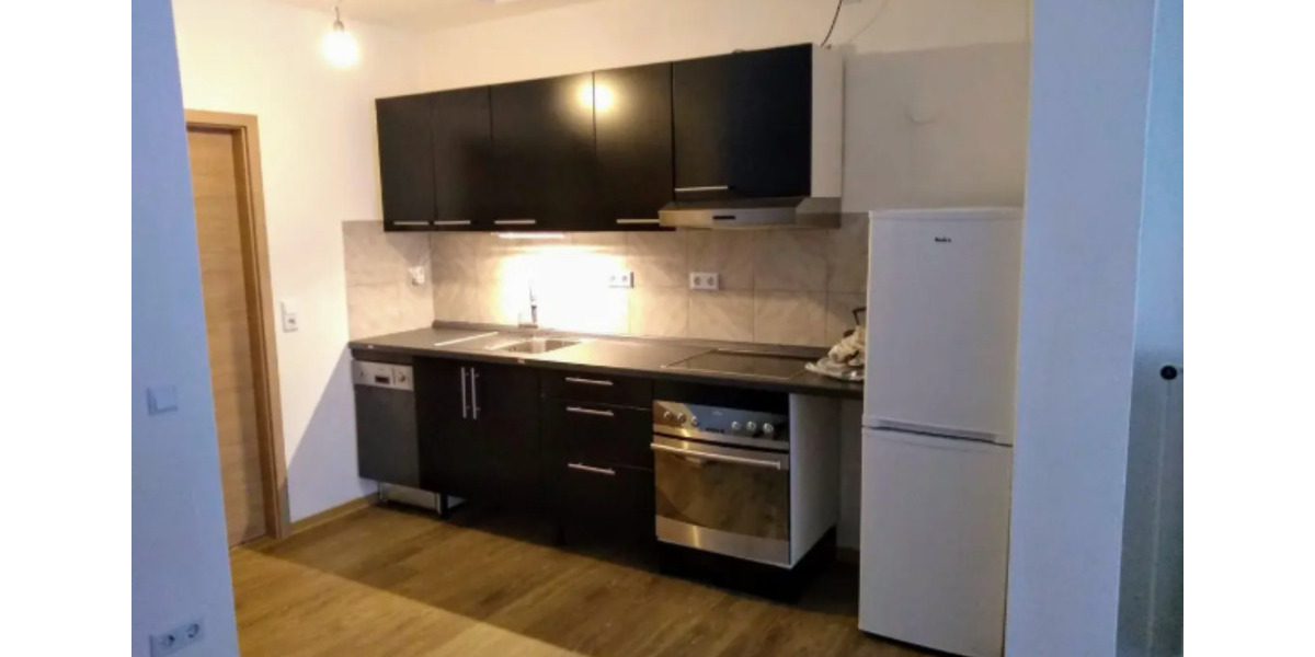 Moderne, geräumige Studio-Wohnung mit Einbauküche zimmer