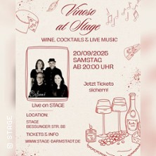 Vinoso at Stage - Wine, Cockatils & Live Music von Cafuné