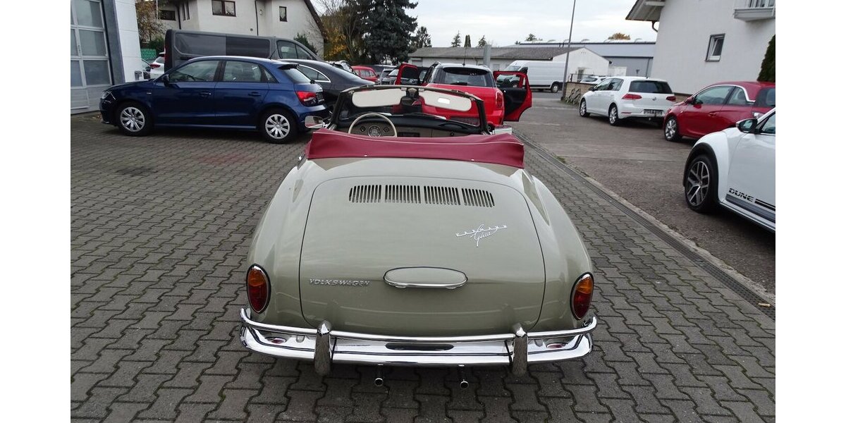 VW Karmann Ghia Cabrio vollständig restauriert 1.200 km 63.900 € Rodgau 63110