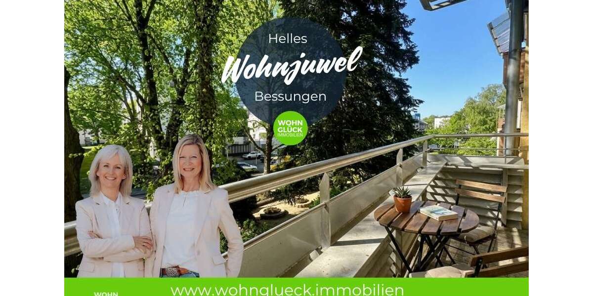 Etagenwohnung Darmstadt Bessungen - 3 Zimmer, 74 m&sup2;, 299.000&euro; | Angebot:26672398