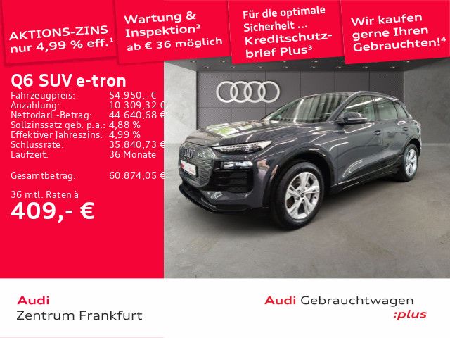 Audi Q6 e-tron 9.659 km 53.850 € Frankfurt am Main 60326