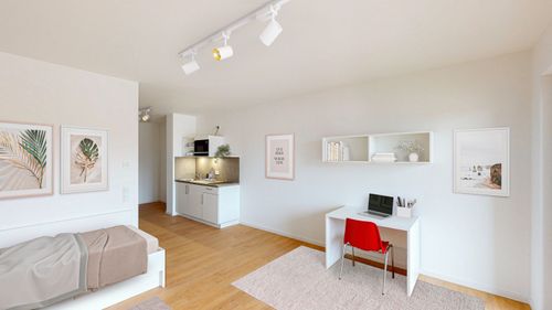 Etagenwohnung Offenbach am Main Bieberer Berg - 1 Zimmer, 40 m&sup2;, 720&euro; | Angebot:25418543