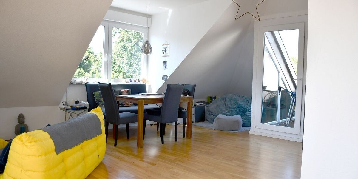 **RESERVIERT** Zwischen Stadtleben und Parkidylle – attraktive 2-Zimmer-Wohnung im beliebten Woogsviertel - Dachgeschoßwohnung Darmstadt Darmstadt/Viertel | Angebot:26776972