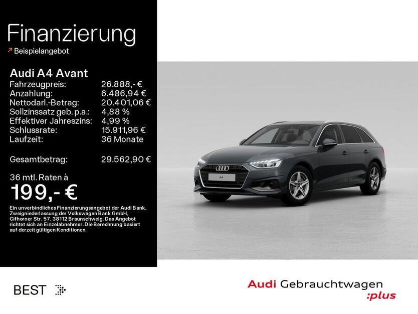 Audi A4 72.000 km 26.488 € Mühlheim 63165