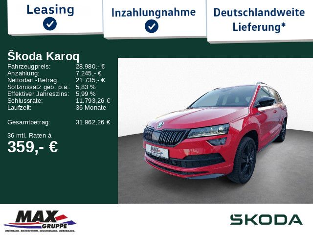 Skoda Karoq 35.400 km 28.980 &euro; Rödermark 63322