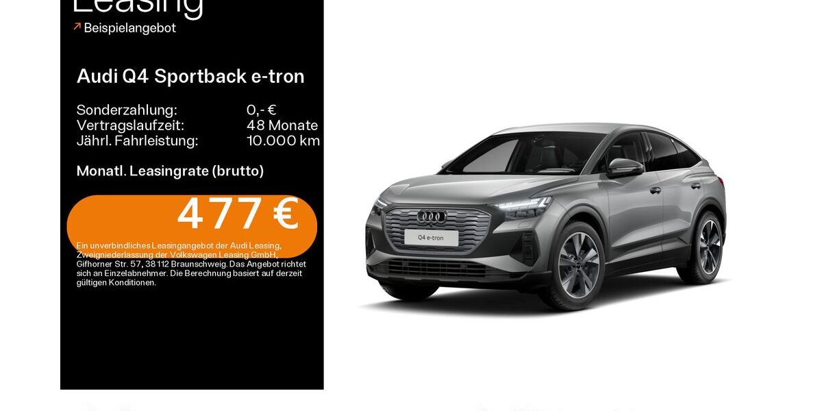 Audi Q4 e-tron 7.351 km 47.980 &euro; Hofheim 65719