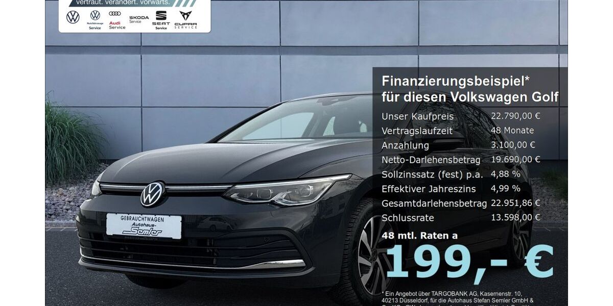 VW Golf 18.314 km 22.790 &euro; Griesheim 64347