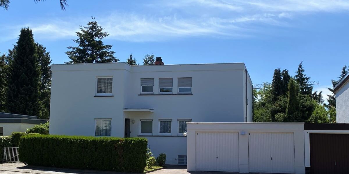 Attraktives großzügiges Zweifamilienhaus im Bauhausstil in Darmstadt-Arheilgen - Zweifamilienhaus Darmstadt-Arheilgen Darmstadt/Vororte | Angebot:25099546