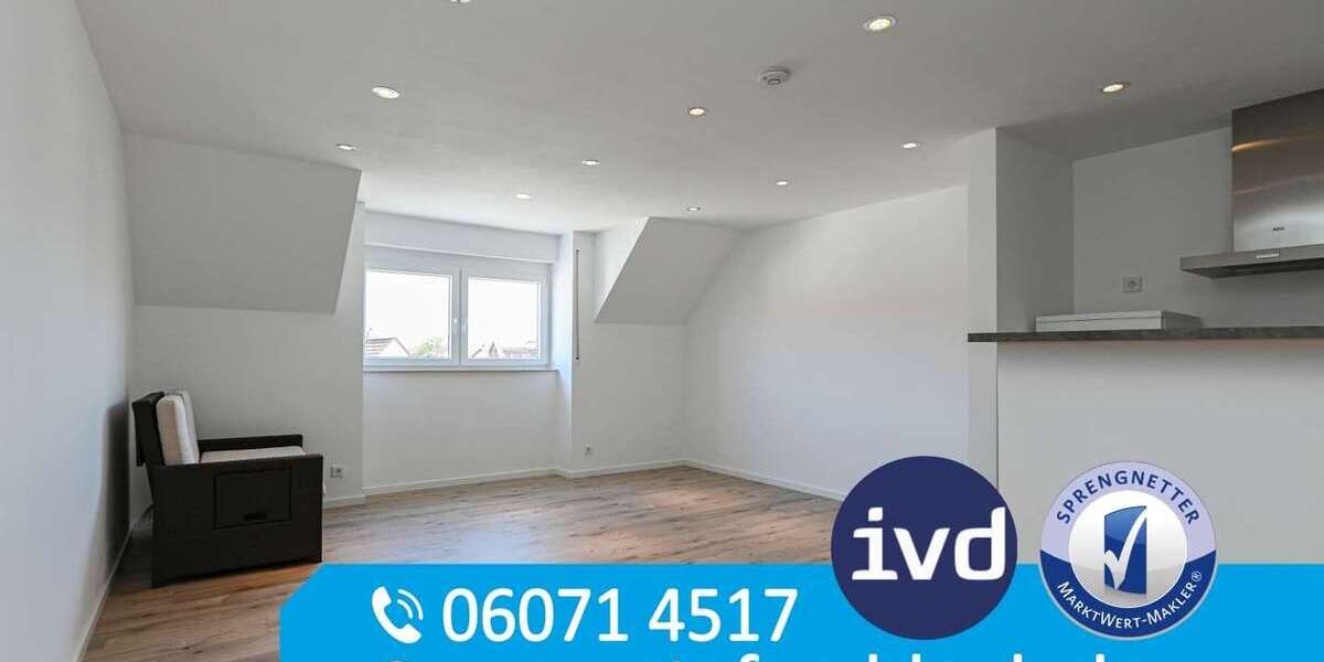 Etagenwohnung Groß-Zimmern Zimmern - 1 Zimmer, 35 m&sup2;, 425&euro; | Angebot:25335437