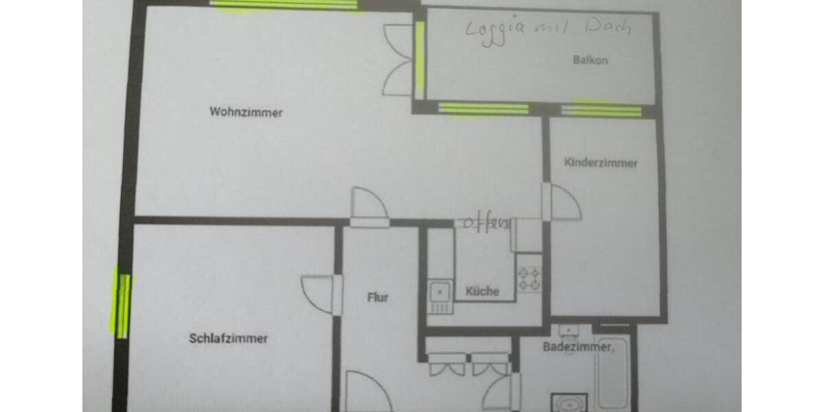 Etagenwohnung Obertshausen - 3 Zimmer, 78 m&sup2;, 240.000&euro; | Angebot:26361307