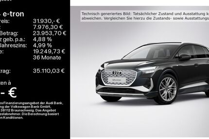 Audi Q4 e-tron 24.892 km 28.280 &euro; Hofheim 65719
