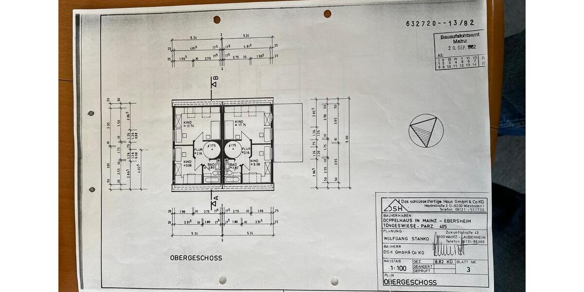 Doppelhaushälfte Mainz Ebersheim - 4 Zimmer, 98 m&sup2;, 499.000&euro; | Angebot:24864640