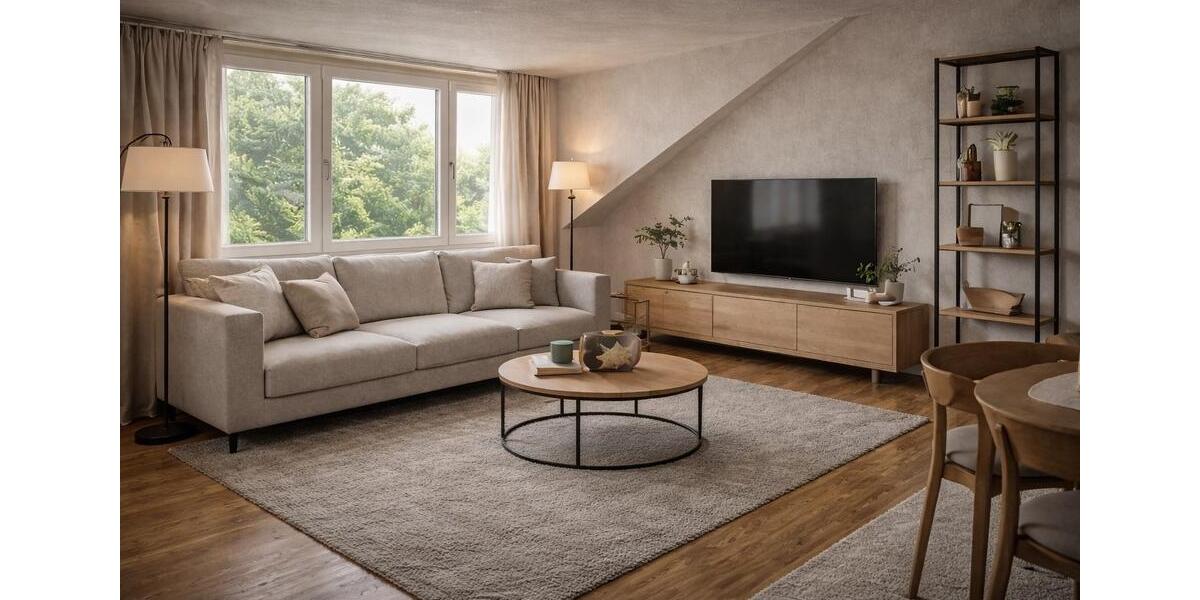 Dachgeschoßwohnung Darmstadt - 2 Zimmer, 64 m&sup2;, 1.045&euro; | Angebot:25067393