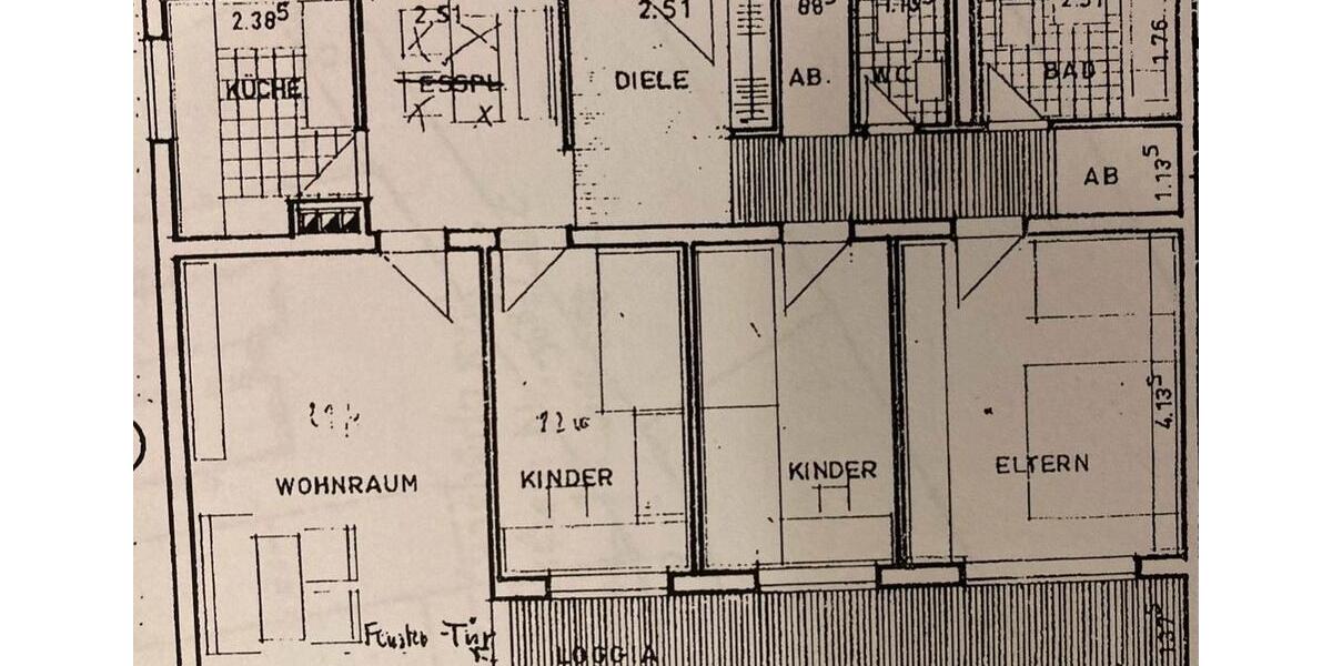 Erdgeschoßwohnung Offenbach am Main Buchrain - 4 Zimmer, 95 m&sup2;, 349.000&euro; | Angebot:26445701