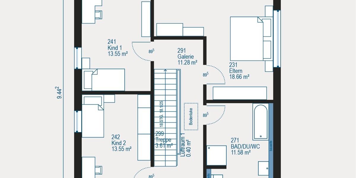 Platzwunder Home Pure 4 - Ihr neues Zuhause in Mörfelden-Walldorf - Einfamilienhaus Mörfelden-Walldorf Walldorf | Angebot:27293046