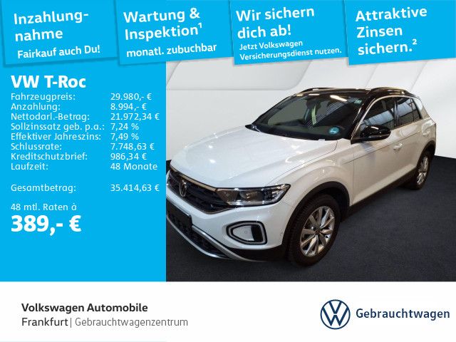 VW T-Roc 17.453 km 29.980 &euro; Frankfurt 60326