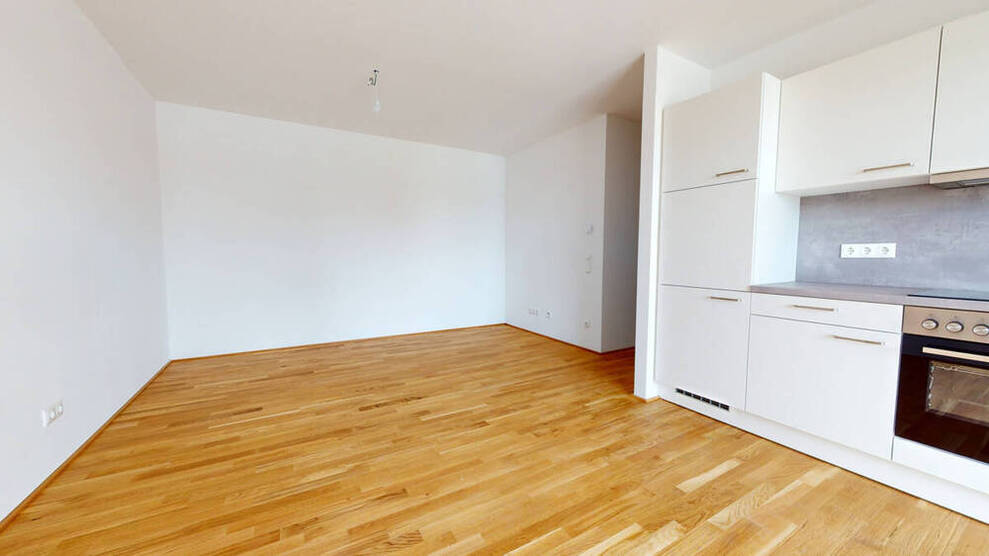 VALENTINA-Schönhof-Viertel | Helle 2-Zimmerwohnung - effizienter Schnitt mit EBK und Balkon