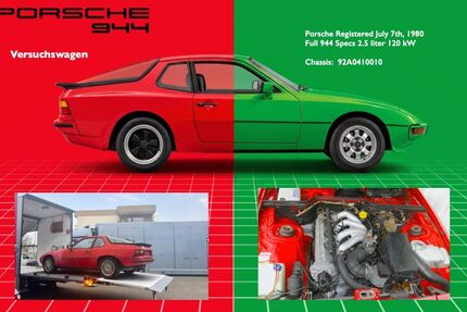 Porsche 944 30.000 km 24.900 &euro; Frankfurt 60333