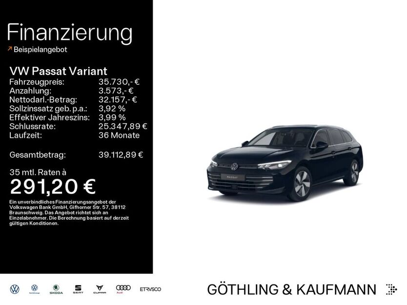 VW Passat Variant 25.340 km 34.930 € Hofheim 65719