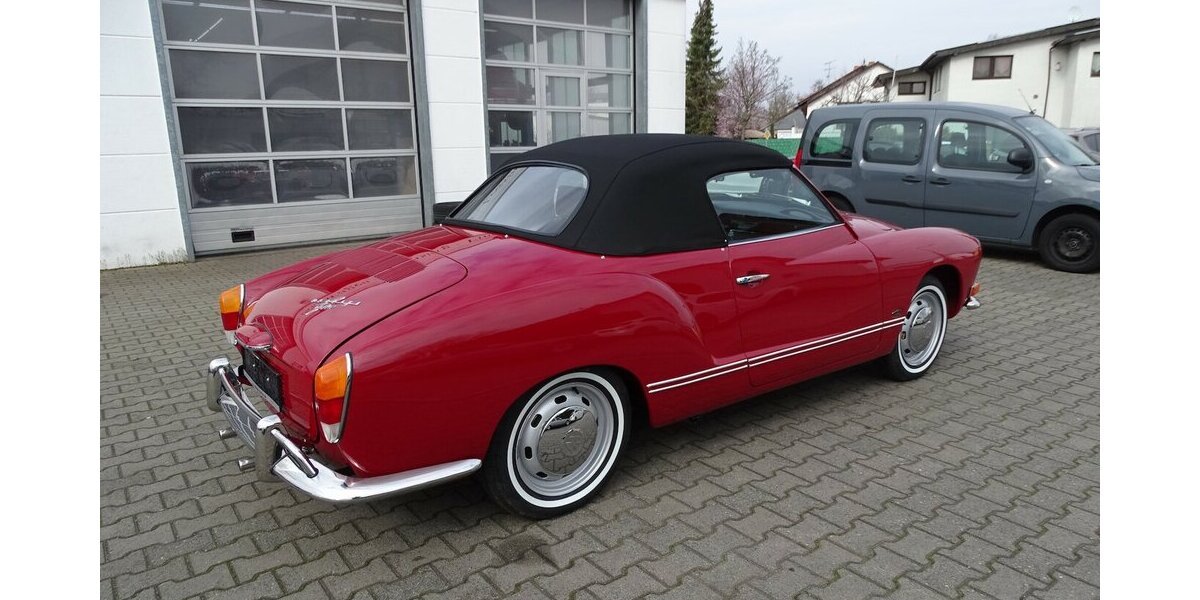 VW Karmann Ghia Cabrio vollständig restauriert 1.200 km 54.990 &euro; Rodgau 63110