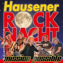 Hausener Rocknacht mit Mission Possible - Finest Rock Cover