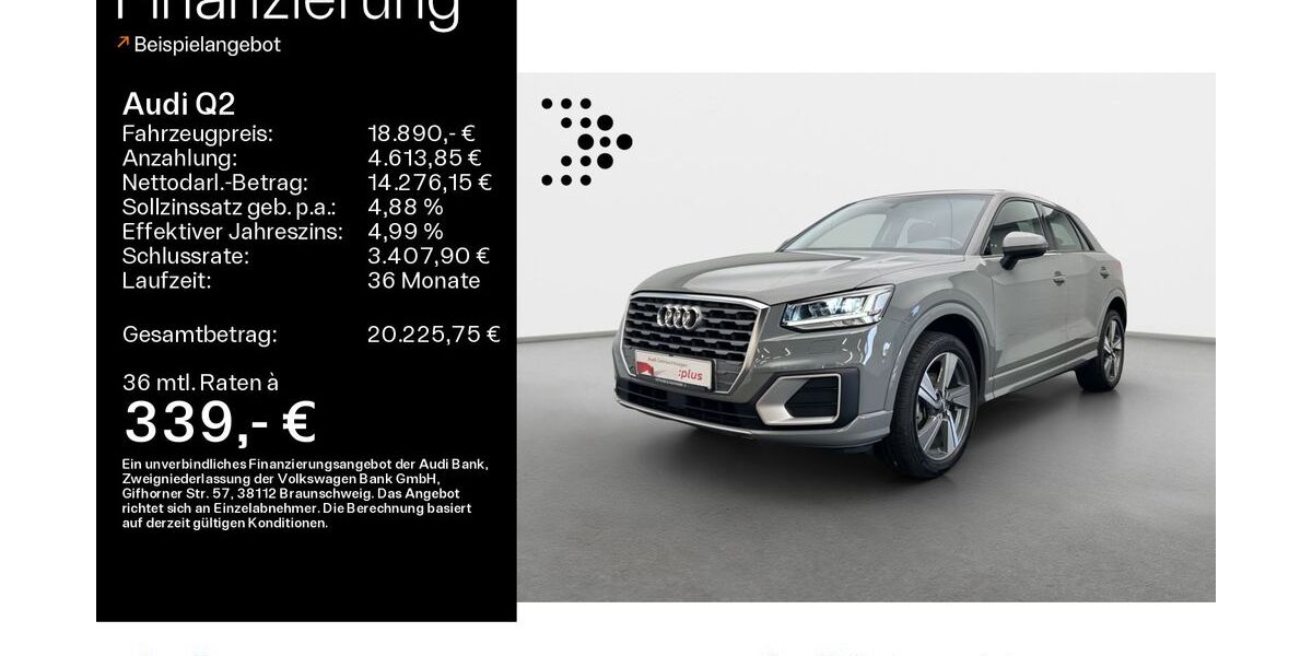 Audi Q2 48.500 km 18.890 &euro; Hofheim 65719