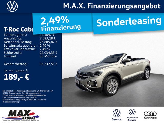 VW T-Roc 4.990 km 34.459 &euro; Bischofsheim 65474