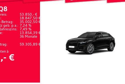 Audi Q8 109.424 km 52.880 &euro; Frankfurt am Main 60314
