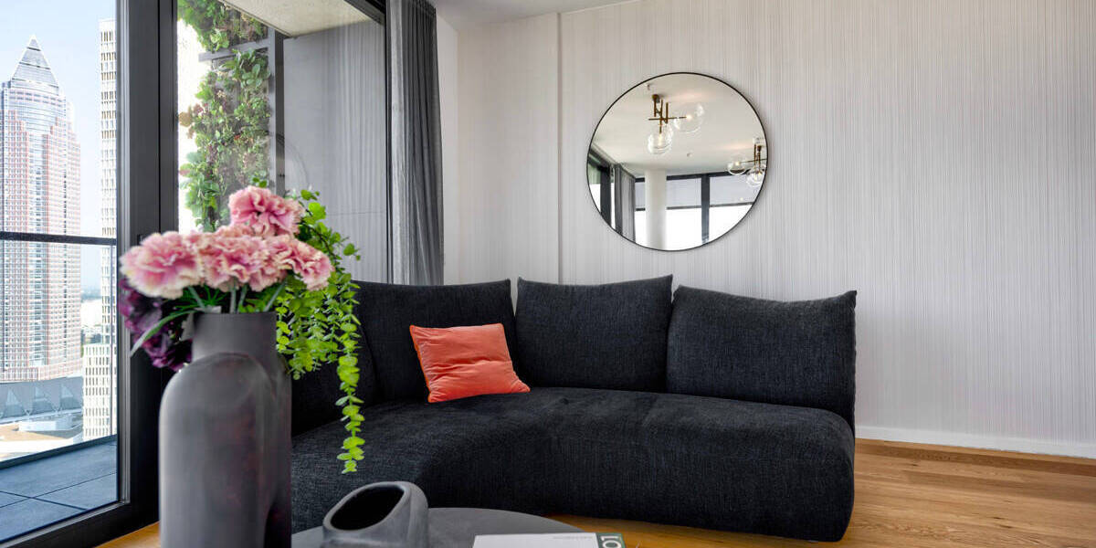 Repräsentatives Apartment im Herzen Frankfurts mit Concierge, Gym und Dachterrasse 2 zimmer