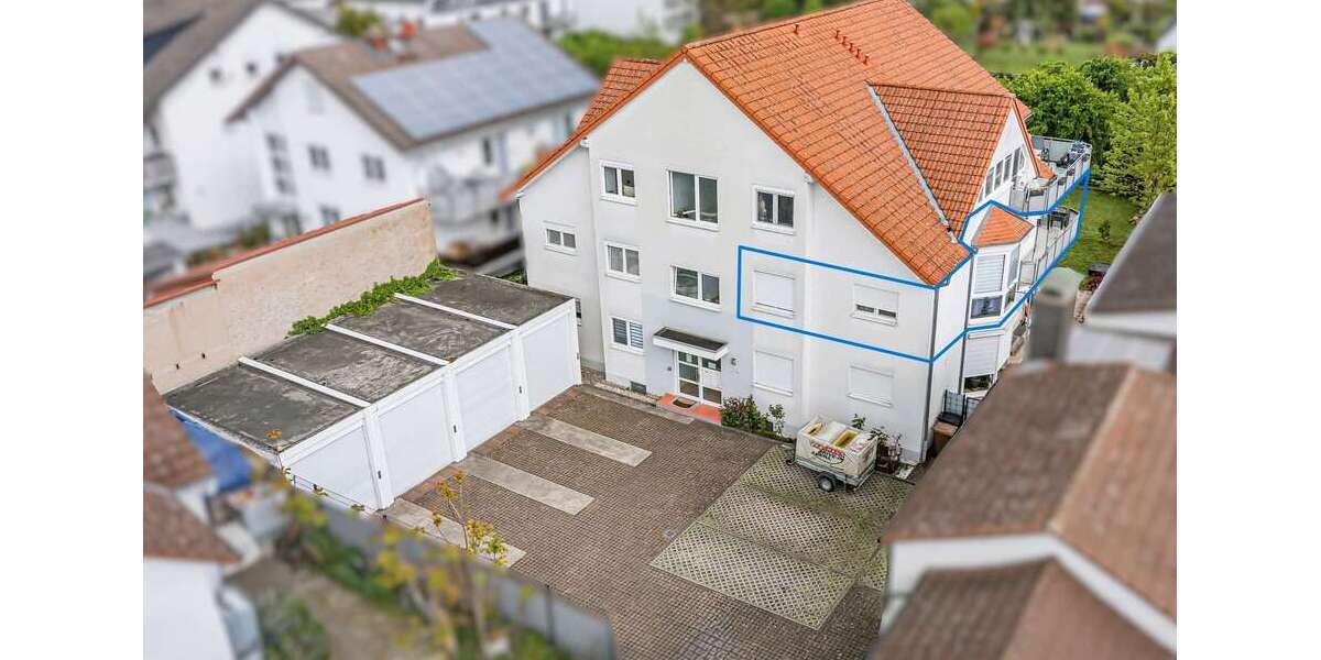 Etagenwohnung Gernsheim - 3 Zimmer, 64 m&sup2;, 189.000&euro; | Angebot:26763390