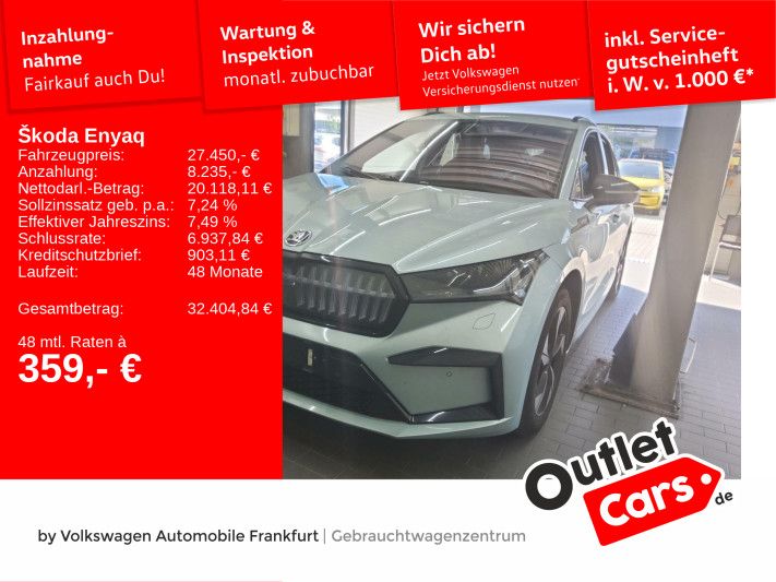 Skoda Enyaq 121.594 km 27.450 &euro; Frankfurt 60326