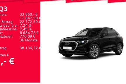 Audi Q3 10.778 km 33.450 &euro; Frankfurt am Main 60314