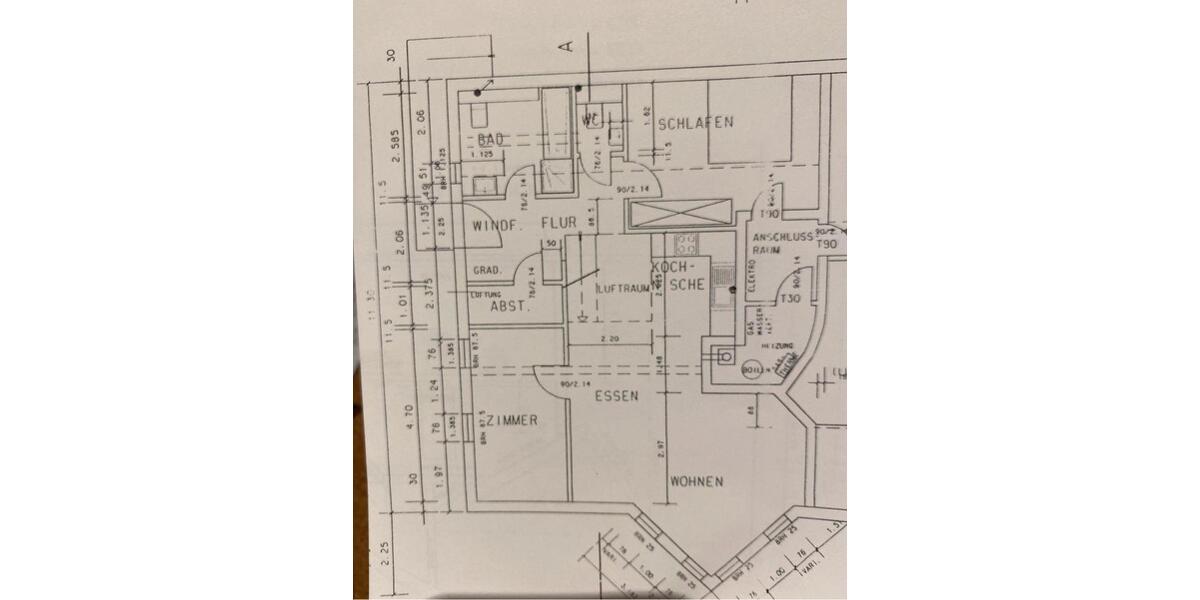 Dachgeschosswohnung in Elmshausen 100m2 3 zimmer