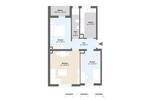 Etagenwohnung Offenbach am Main Buchrain - 3 Zimmer, 60 m&sup2;, 229.000&euro; | Angebot:25690957